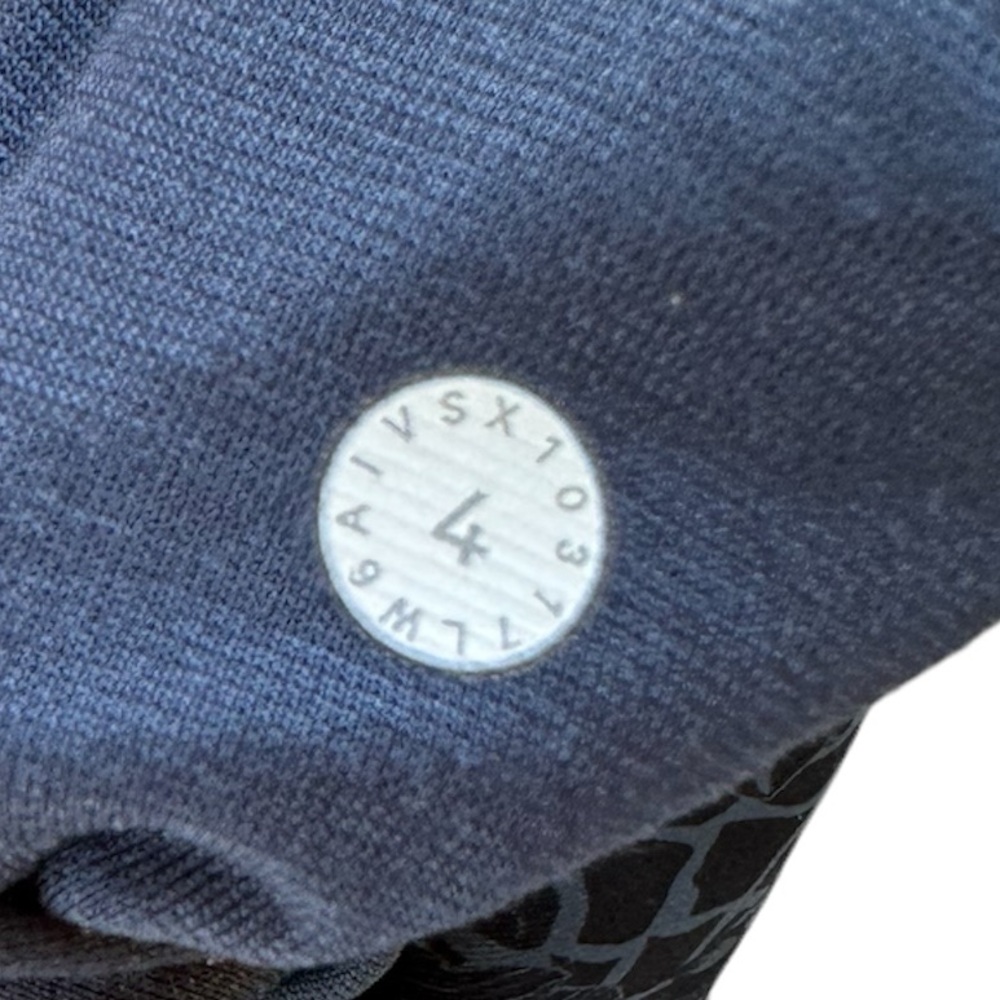 Lululemon Wunder Under crop high rise luxtreme blue/black - Picture 7 of 7